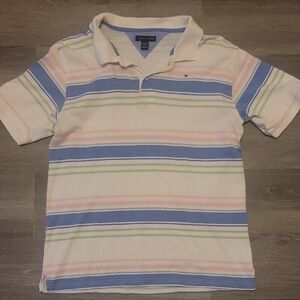 Tommy Hilfiger Pastel Striped Polo